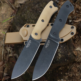 Kabar BK-16 Stainless Steel Tactical Camping Knife Outdoor Survival Rubber Handle Hunting Knives UD408873